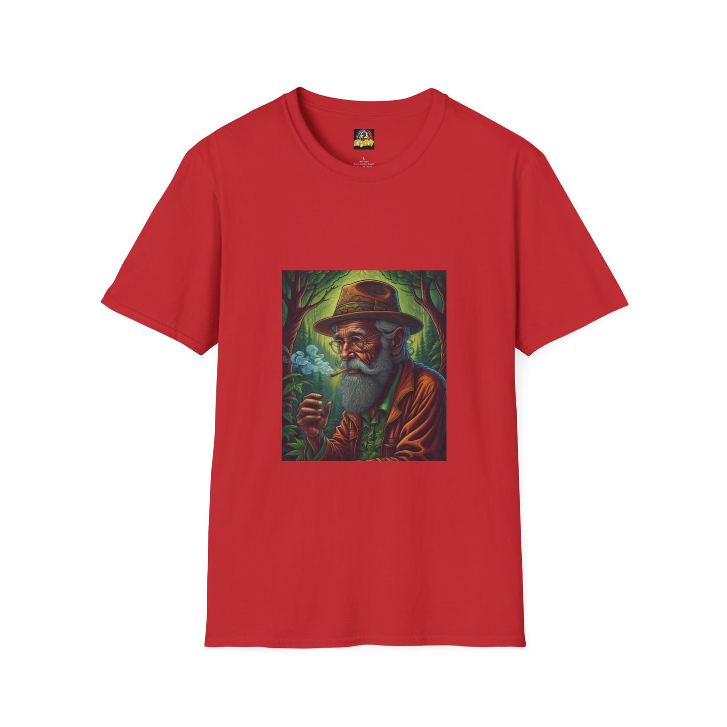Smoking Man Unisex Softstyle T-Shirt