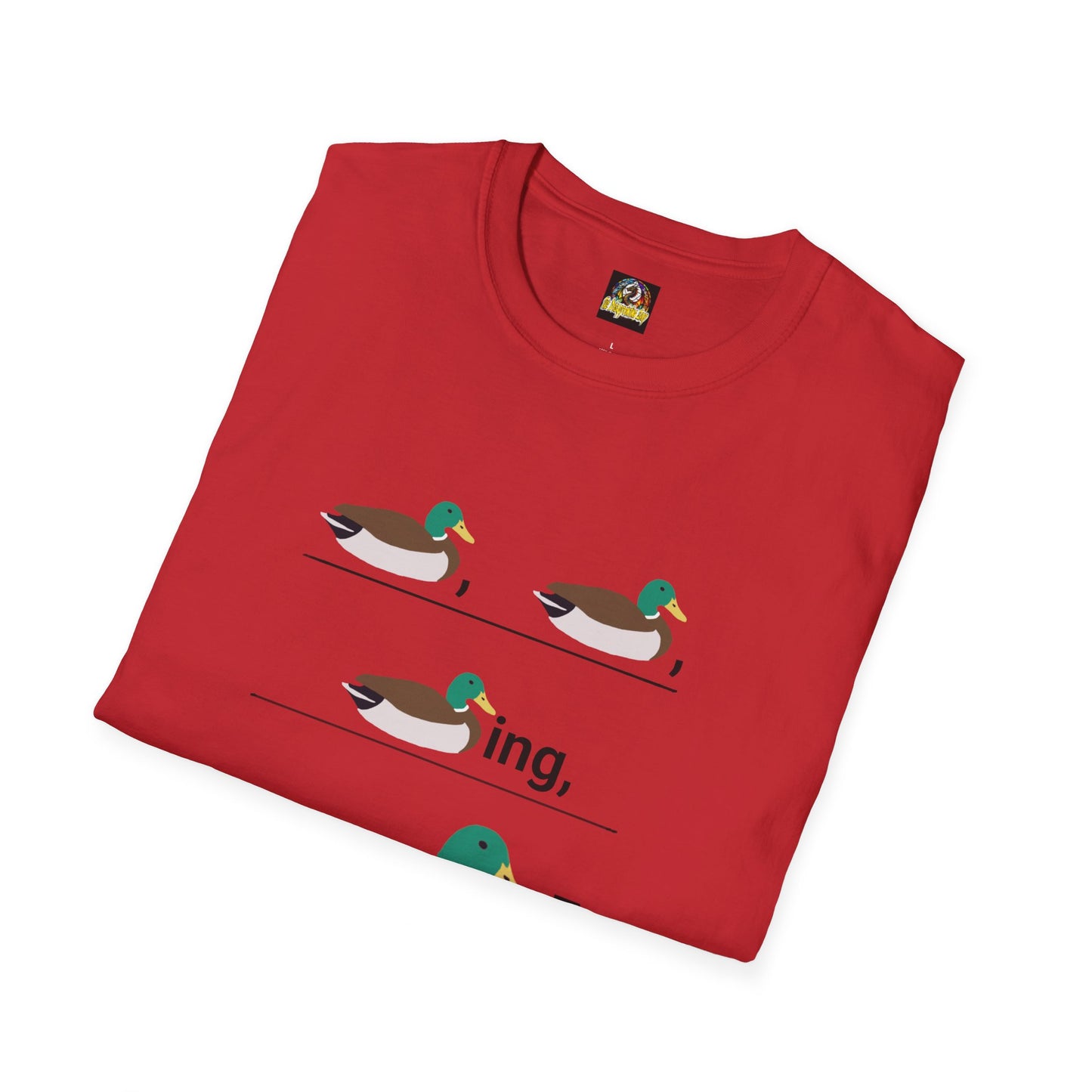 Ducking Duck Unisex Softstyle T-Shirt