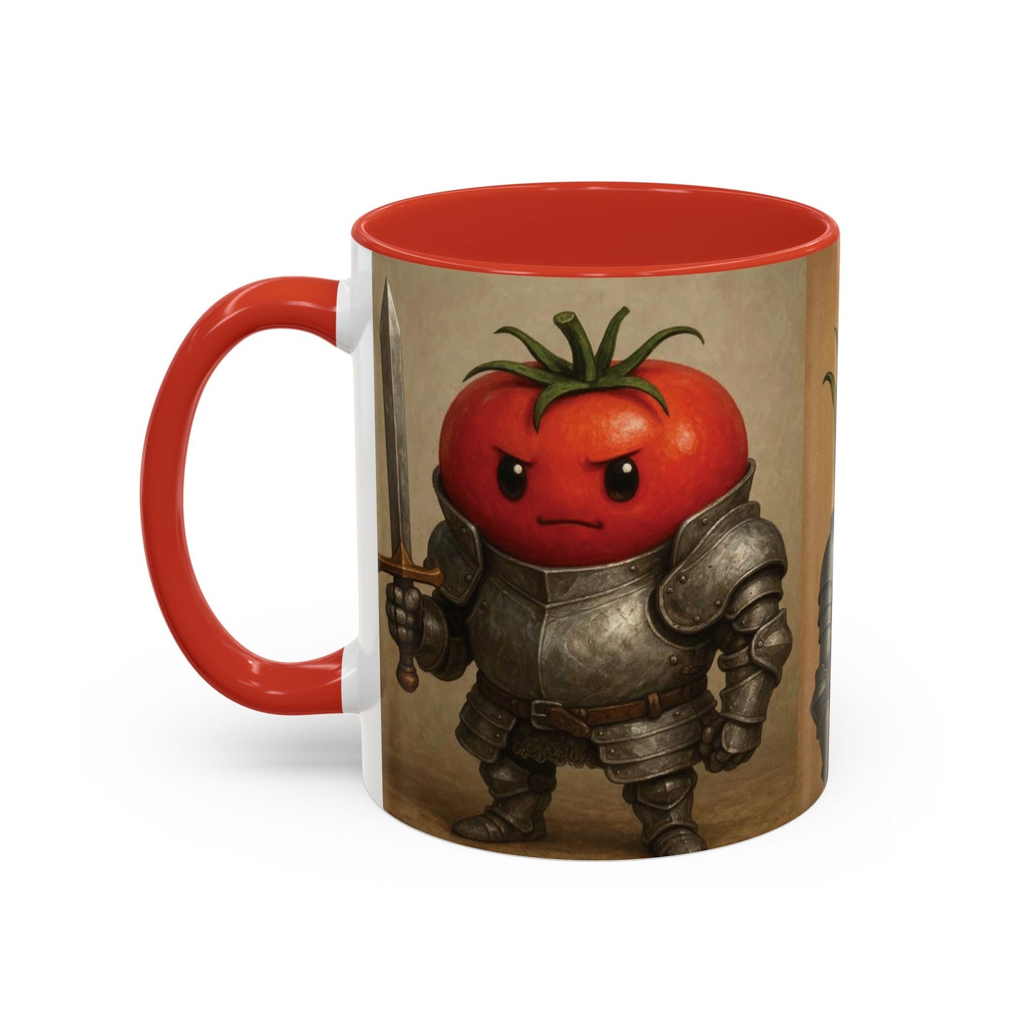 Fruit and Veggie Knights  Accent Coffee Mug (11, 15oz)