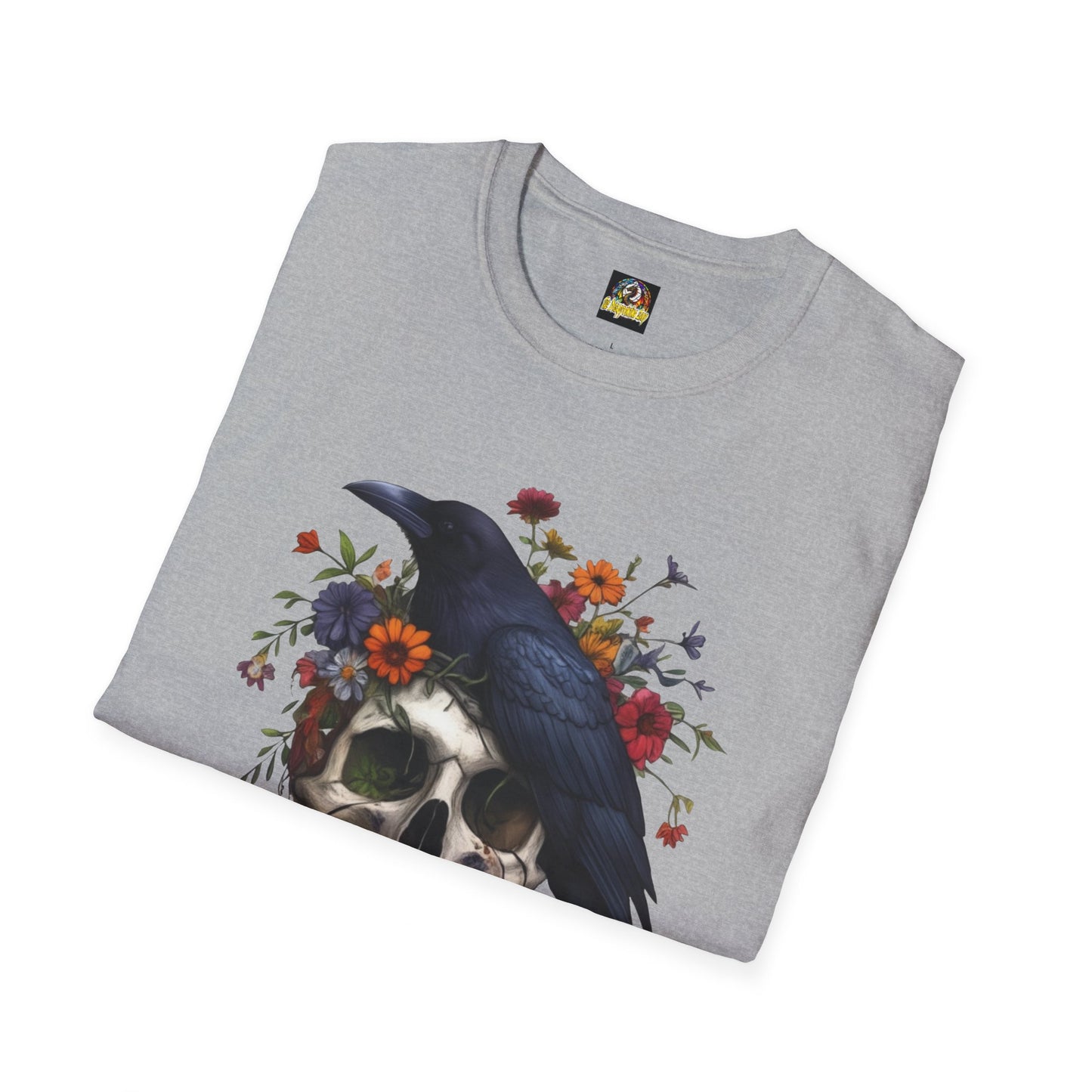 Bird Skull Unisex Softstyle T-Shirt