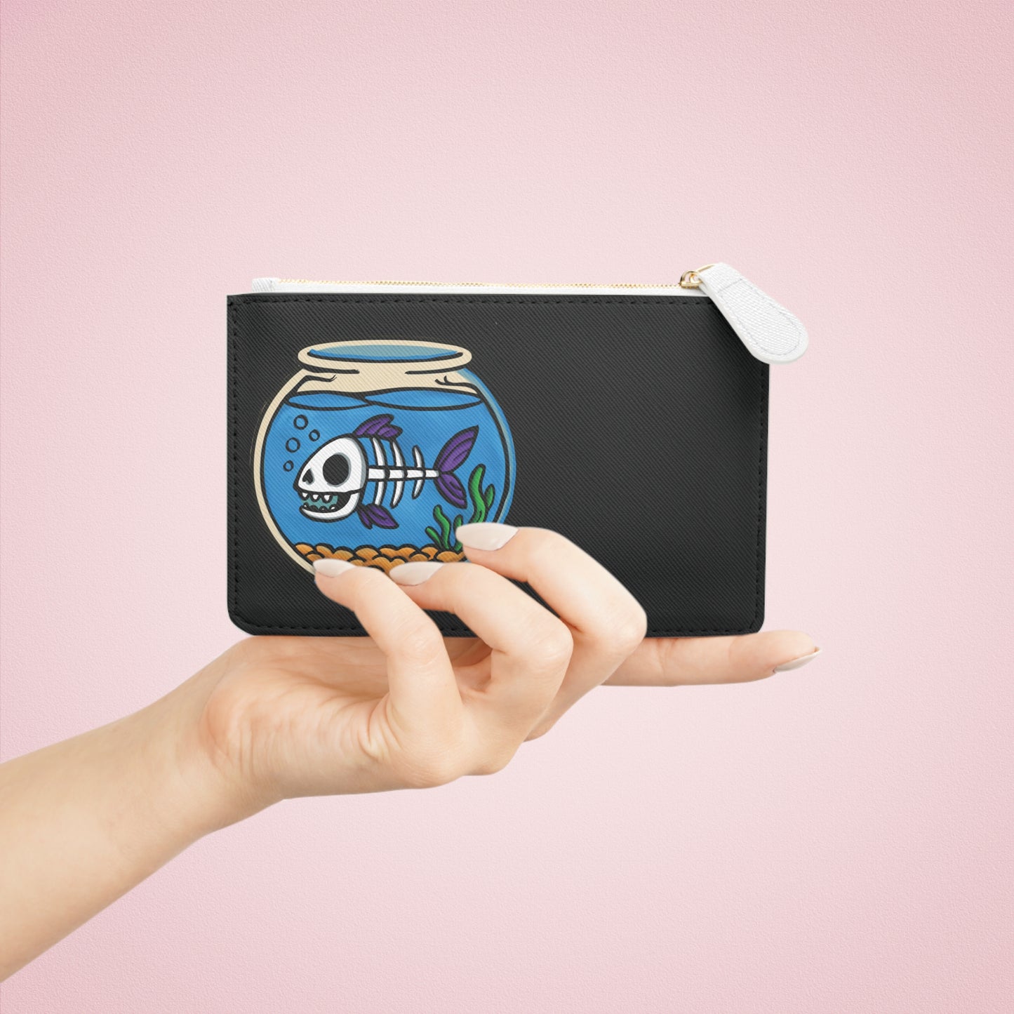 Dead fish Mini Clutch Bag