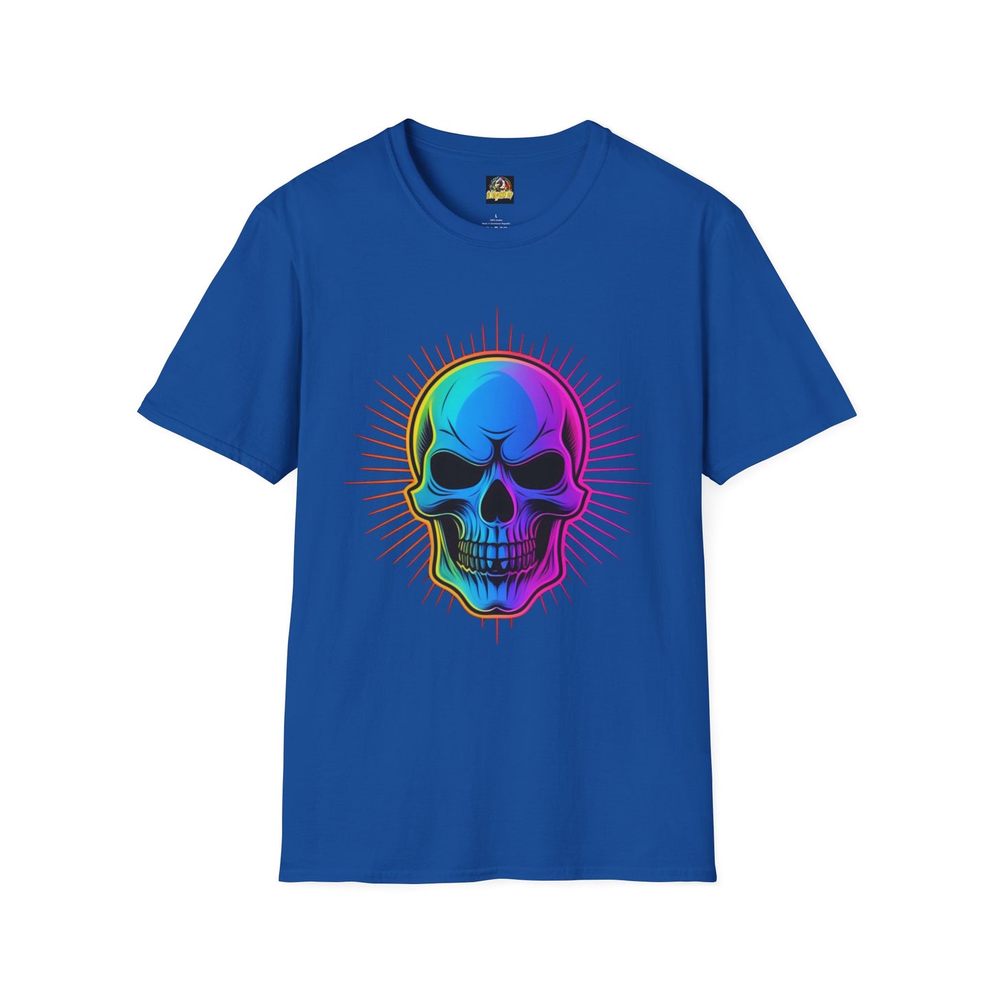 Neon Skull Unisex Softstyle T-Shirt