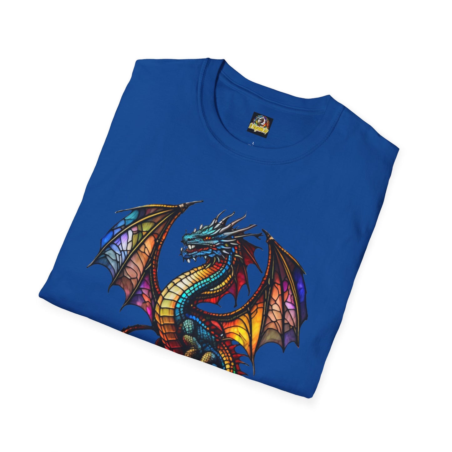 Rainbow Dragon Unisex Softstyle T-Shirt