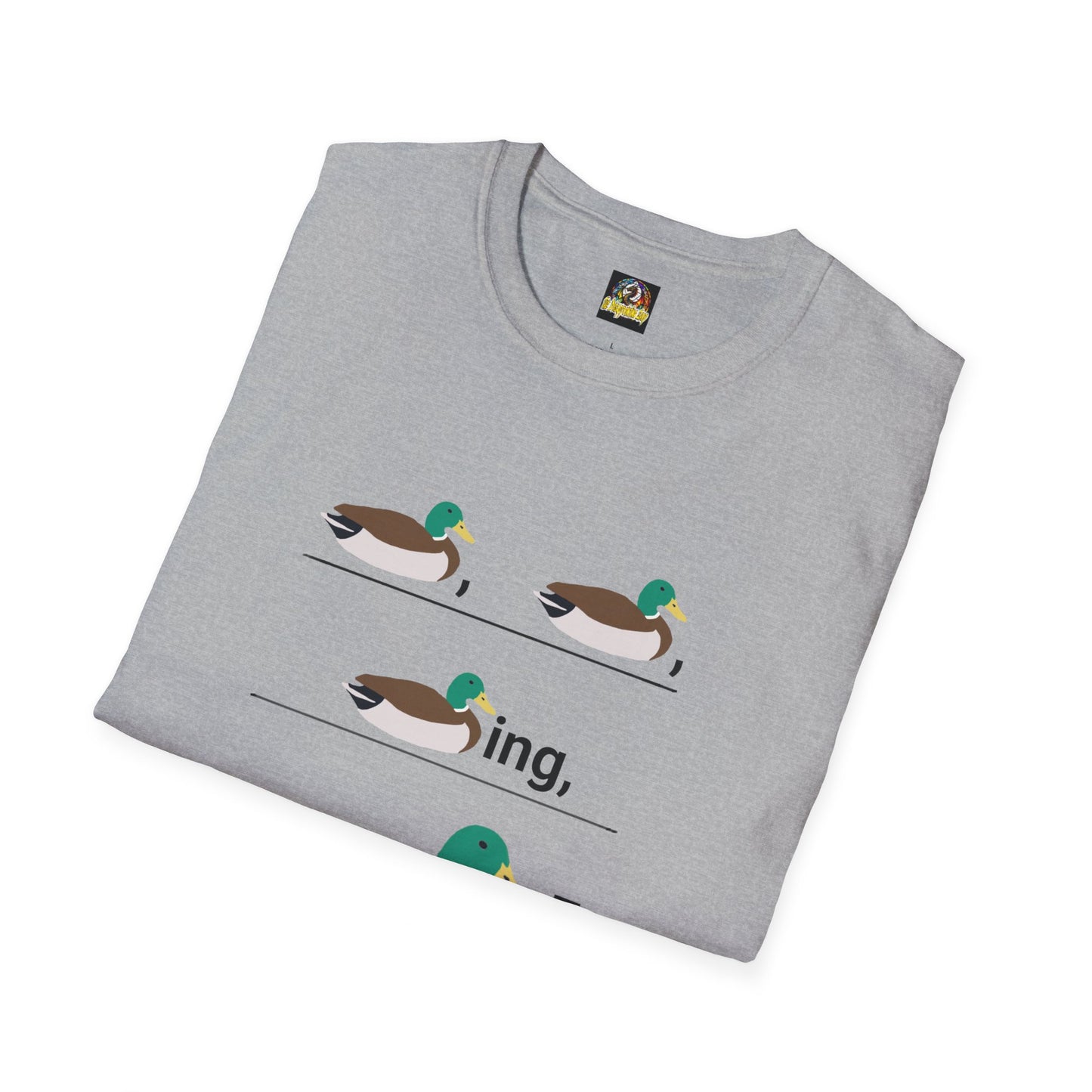 Ducking Duck Unisex Softstyle T-Shirt