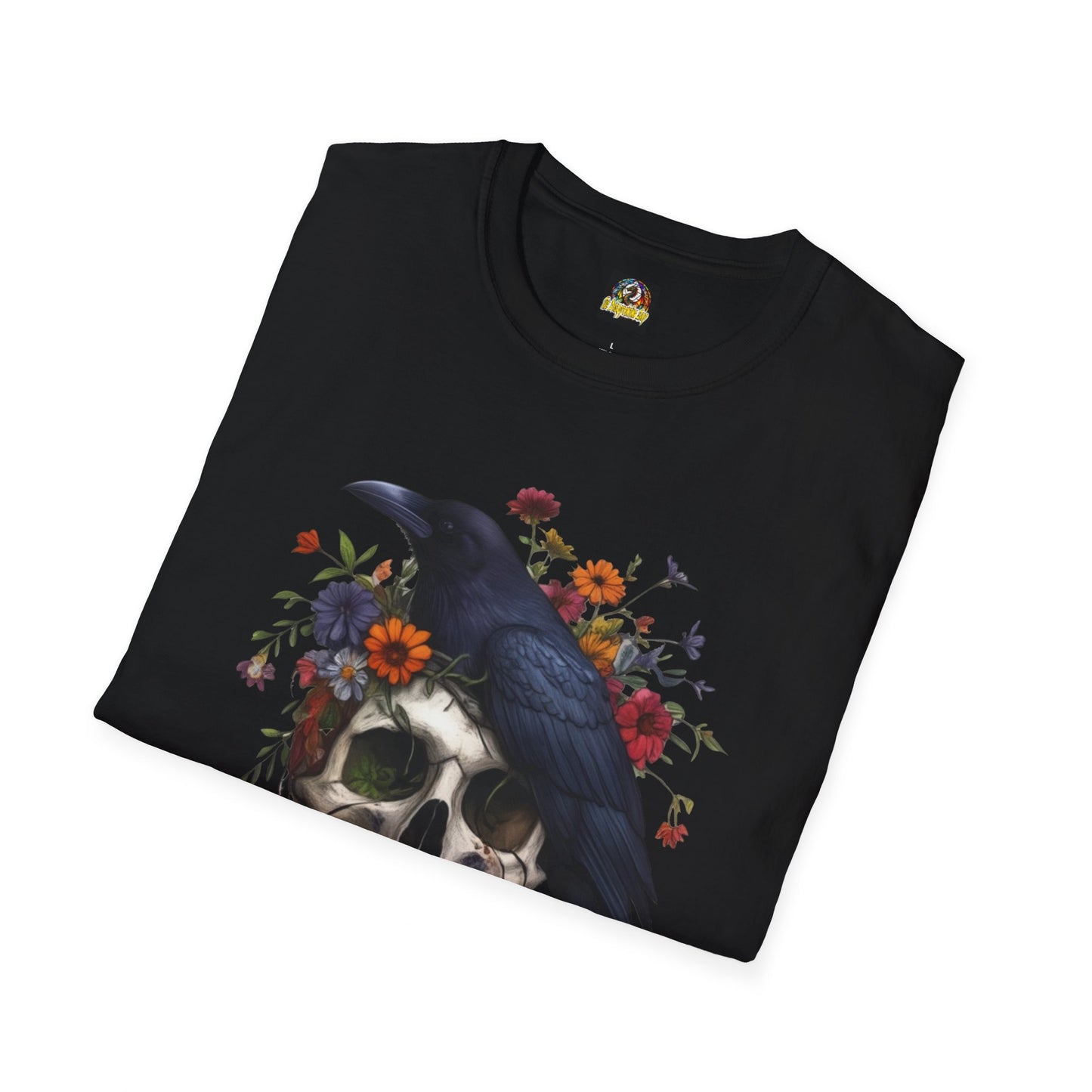 Bird Skull Unisex Softstyle T-Shirt