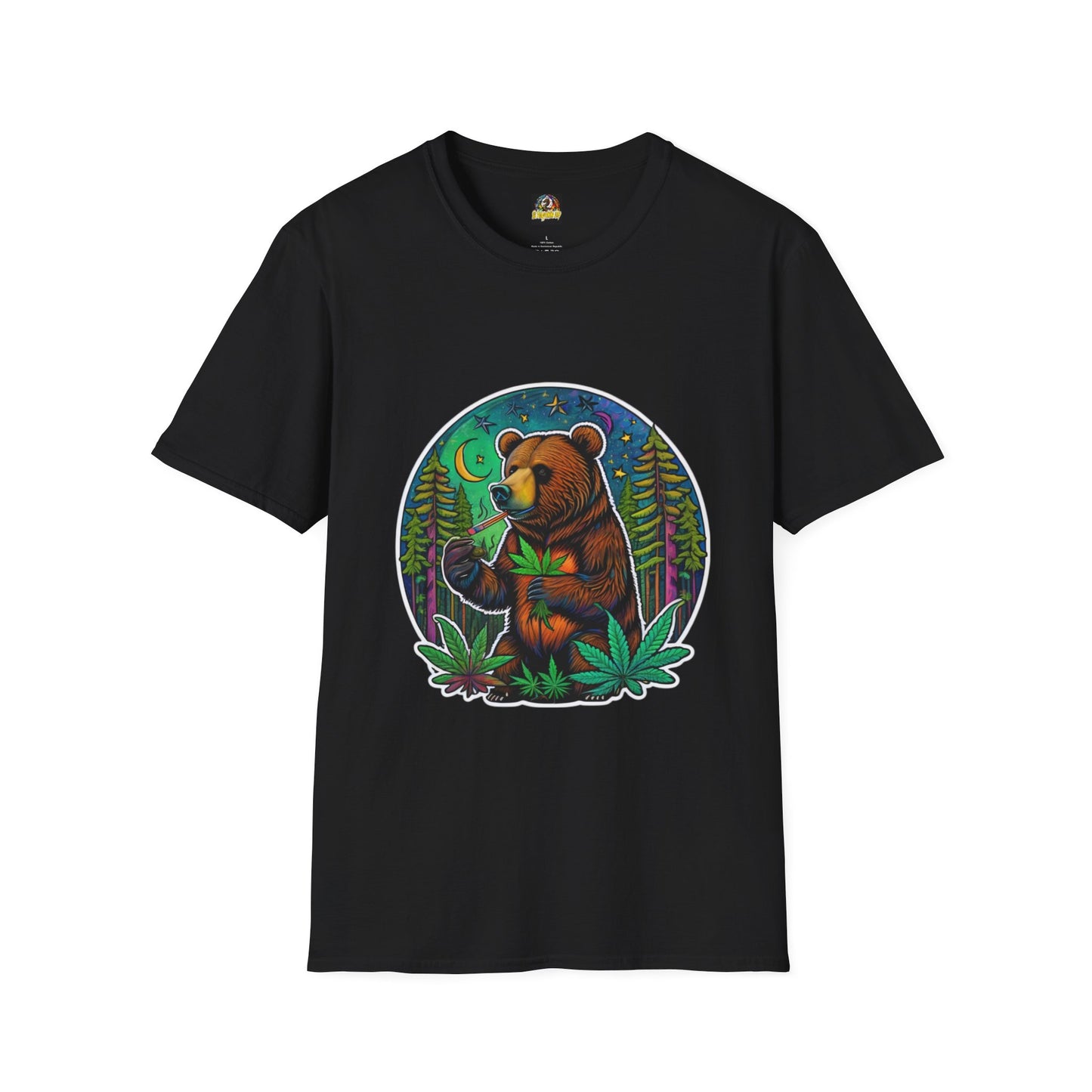 Tokey the Bear Unisex Softstyle T-Shirt