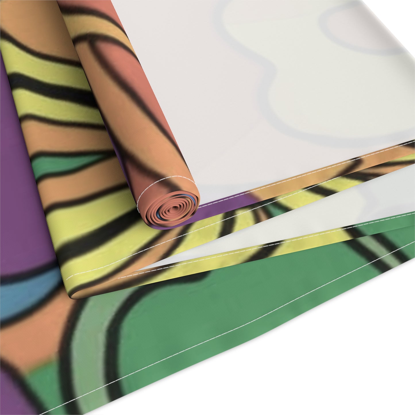 Beautful Flowers Table Runner