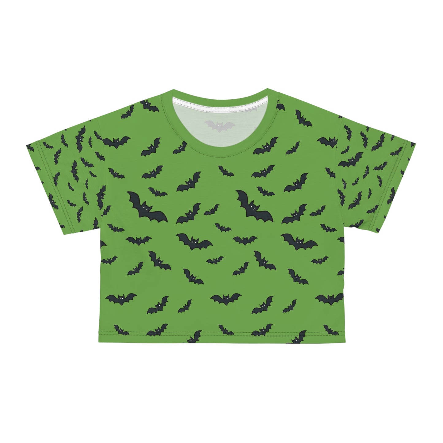 Bats in Flight Crop Tee