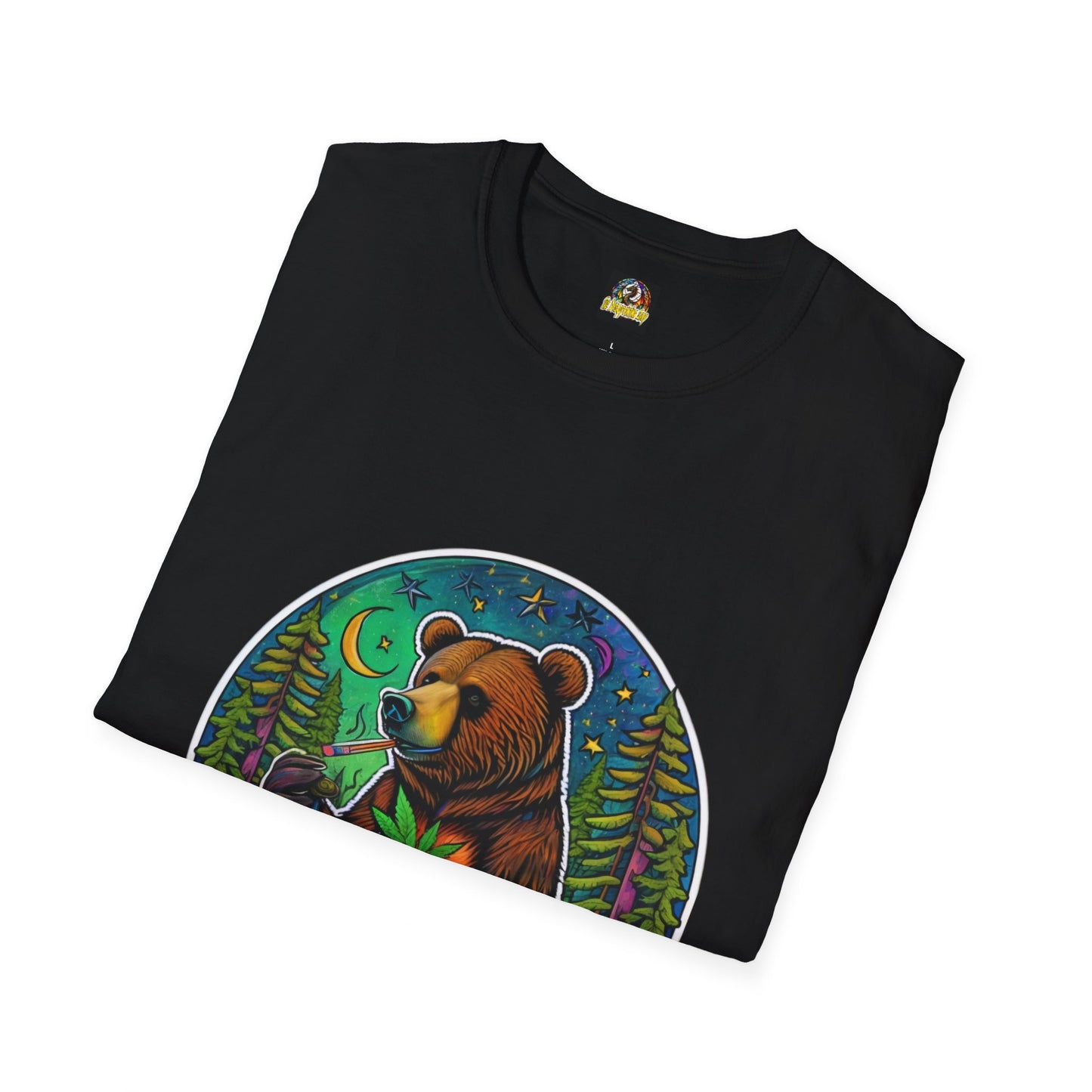 Tokey the Bear Unisex Softstyle T-Shirt