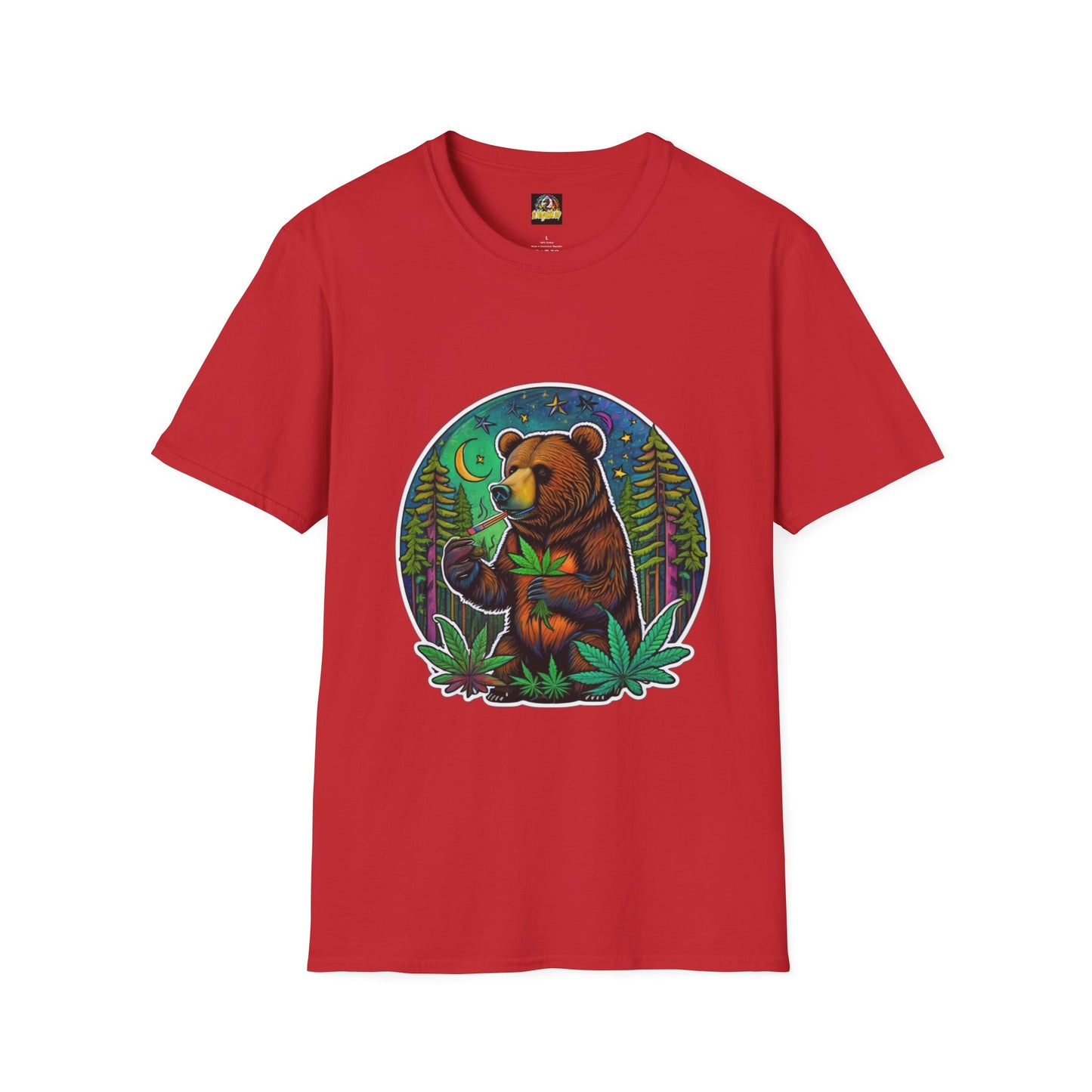 Tokey the Bear Unisex Softstyle T-Shirt