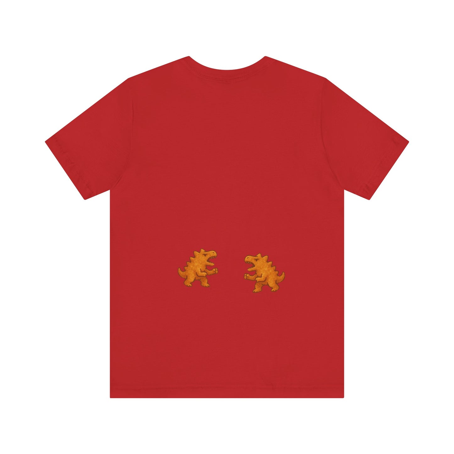 Food fighting nuggets Unisex Short Sleeve Tee