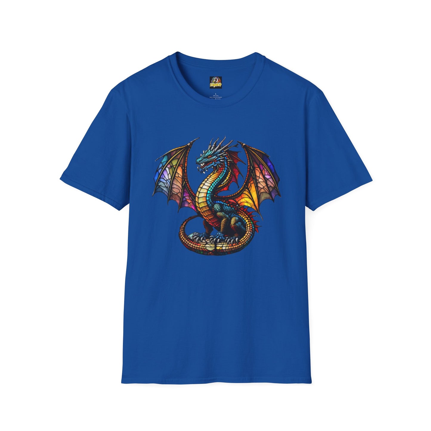 Rainbow Dragon Unisex Softstyle T-Shirt