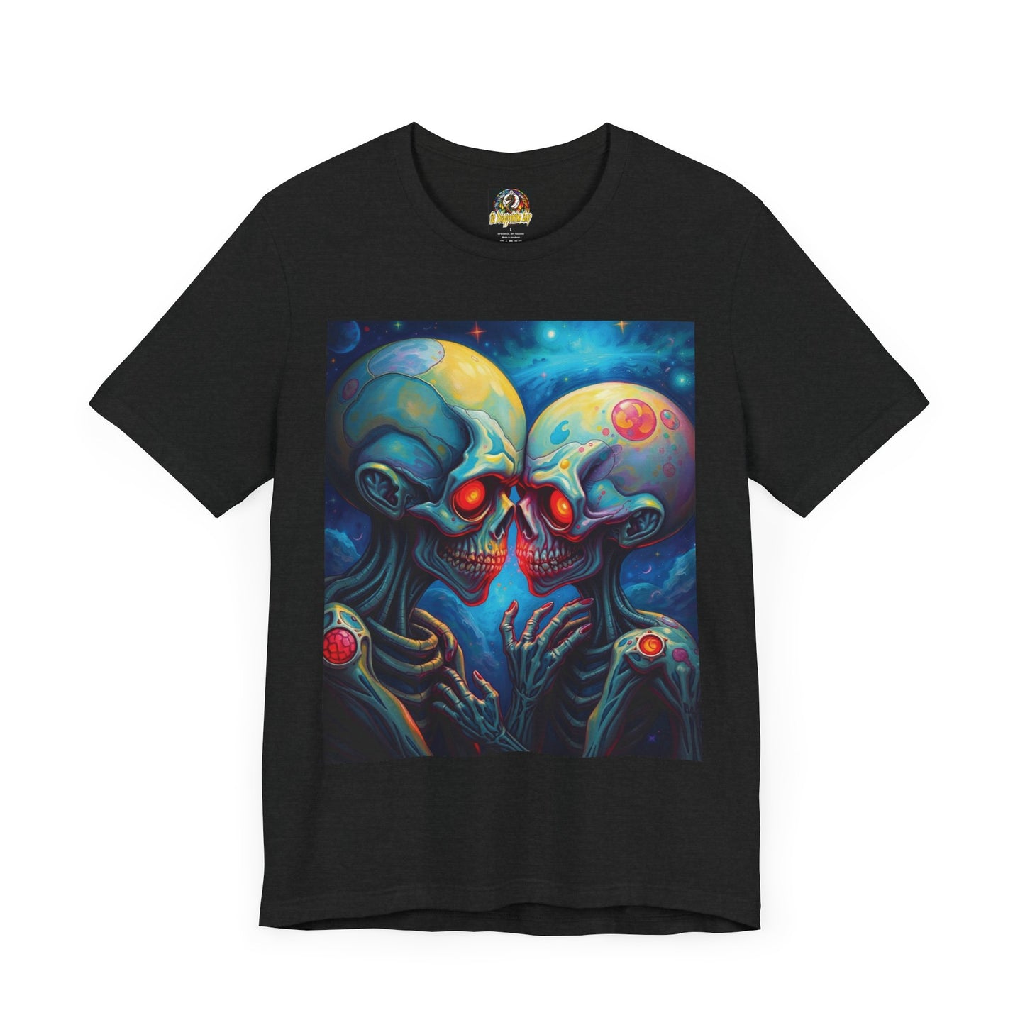 Alien love is love Unisex Jersey Short Sleeve Tee