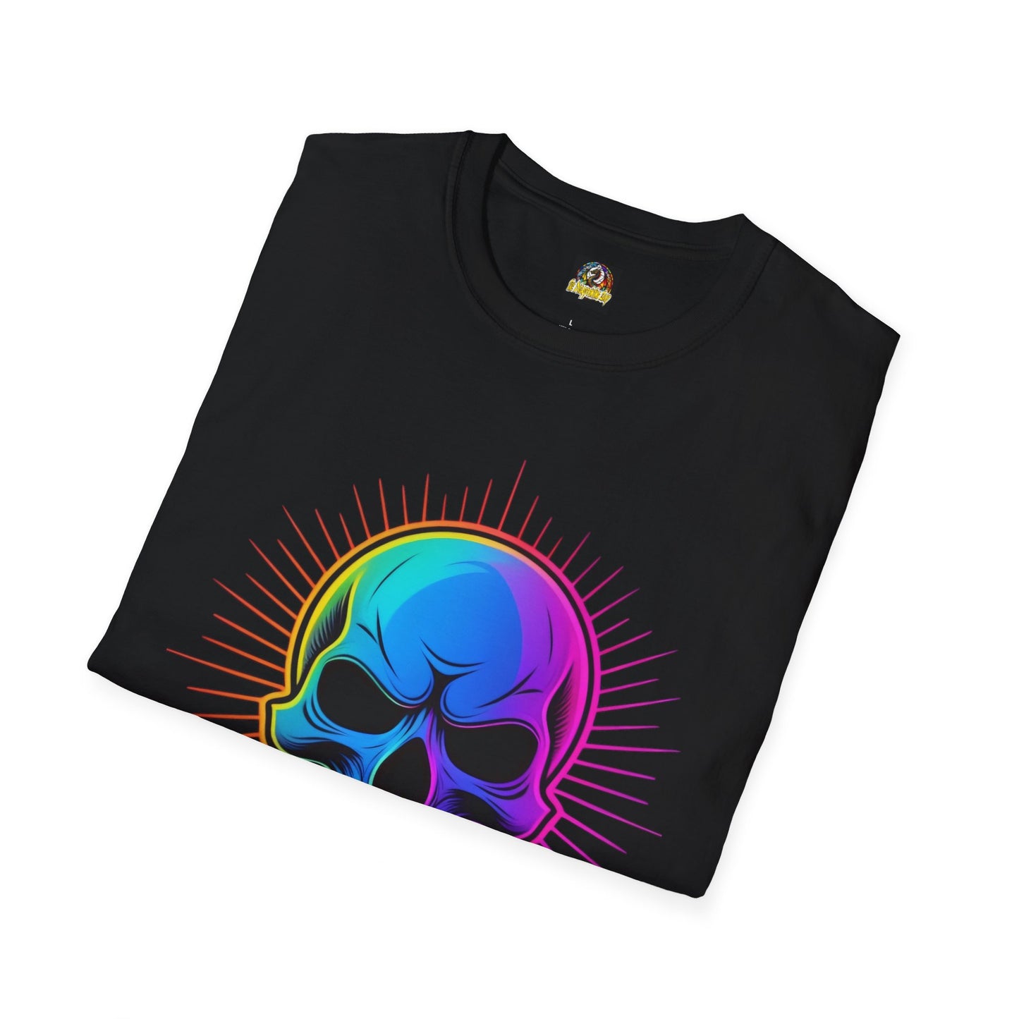 Neon Skull Unisex Softstyle T-Shirt