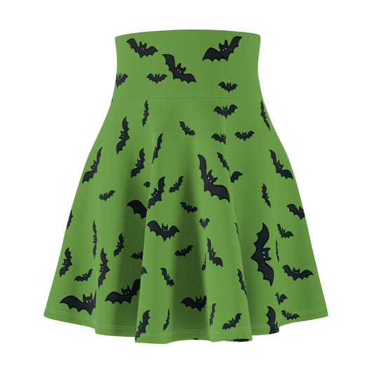 Bats in flight Women's Skater Skirt