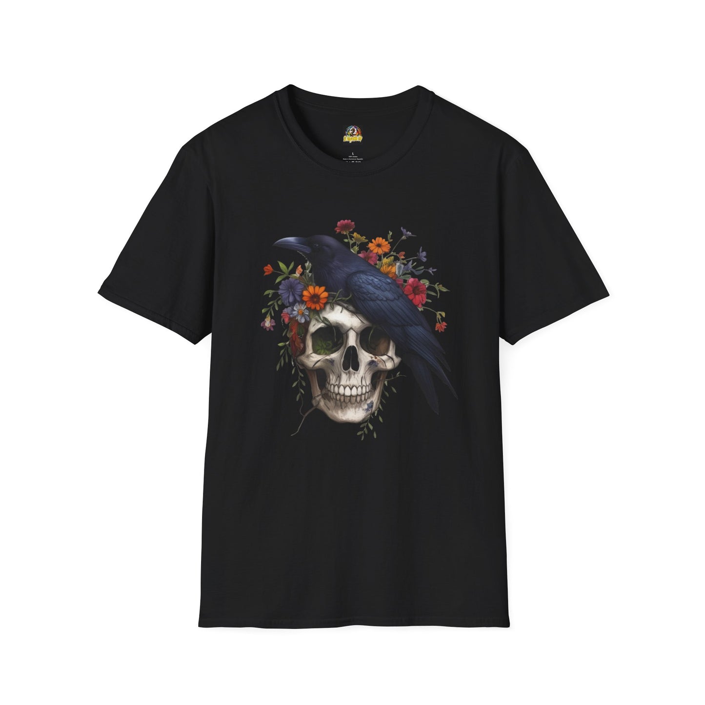 Bird Skull Unisex Softstyle T-Shirt