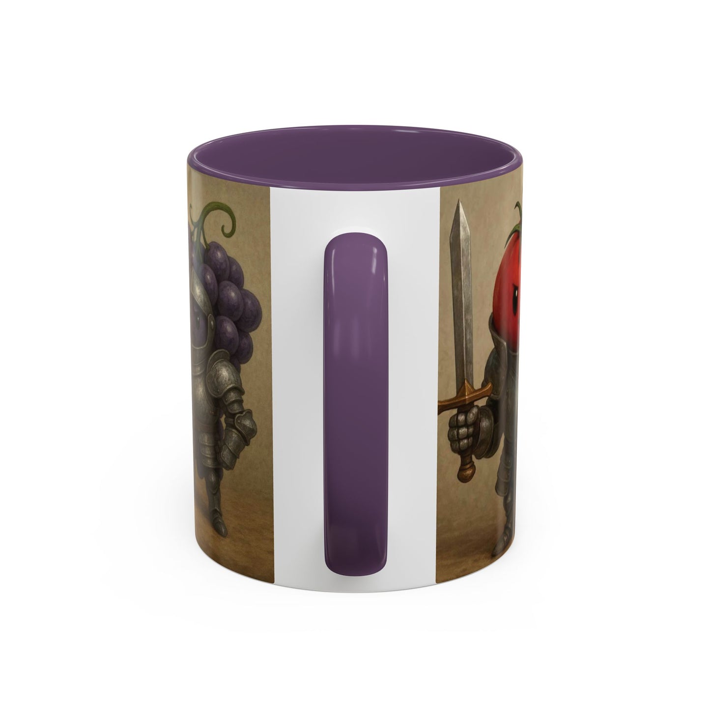 Fruit and Veggie Knights  Accent Coffee Mug (11, 15oz)