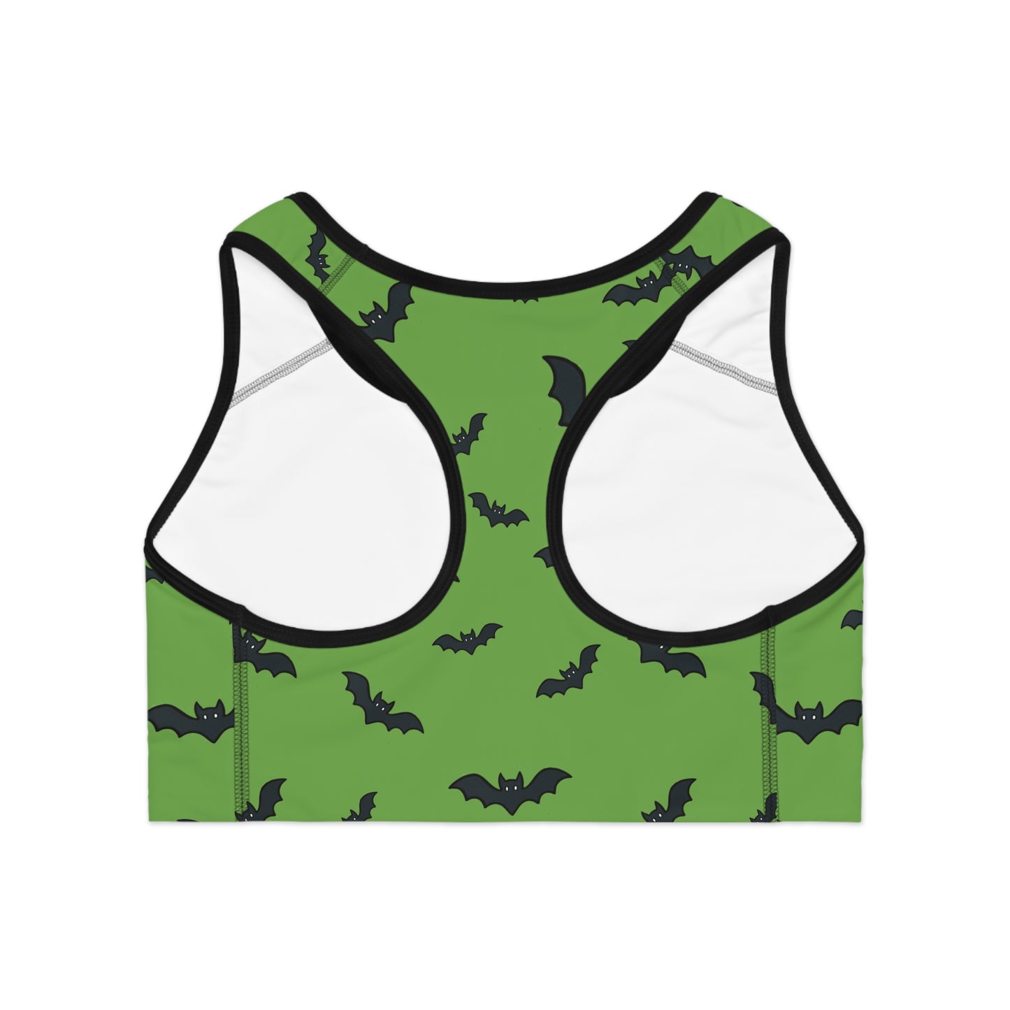 Bats in flight Sports Bra