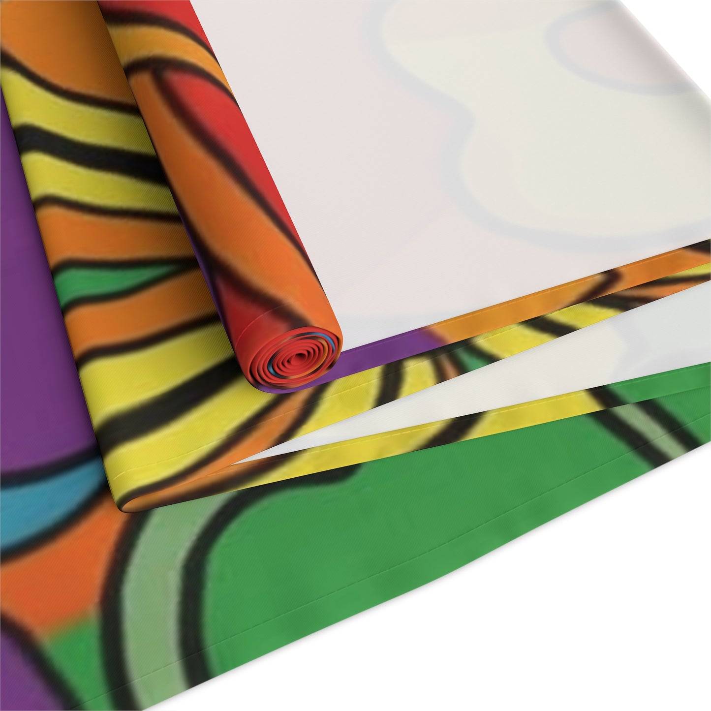 Beautful Flowers Table Runner