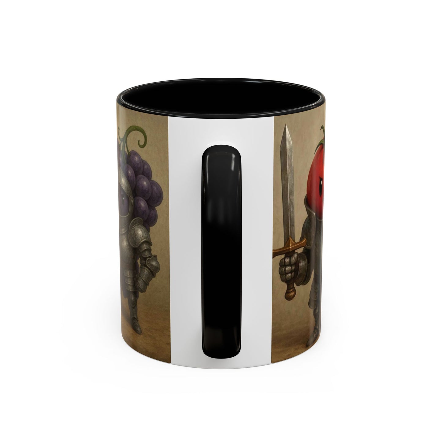 Fruit and Veggie Knights  Accent Coffee Mug (11, 15oz)