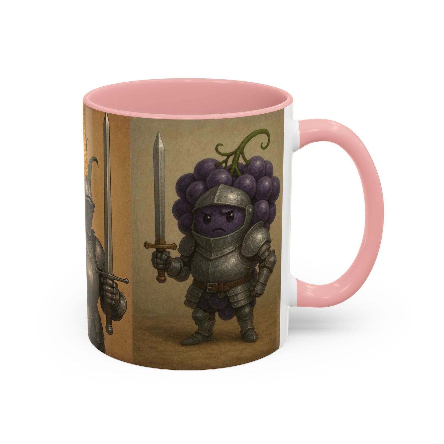 Fruit and Veggie Knights  Accent Coffee Mug (11, 15oz)