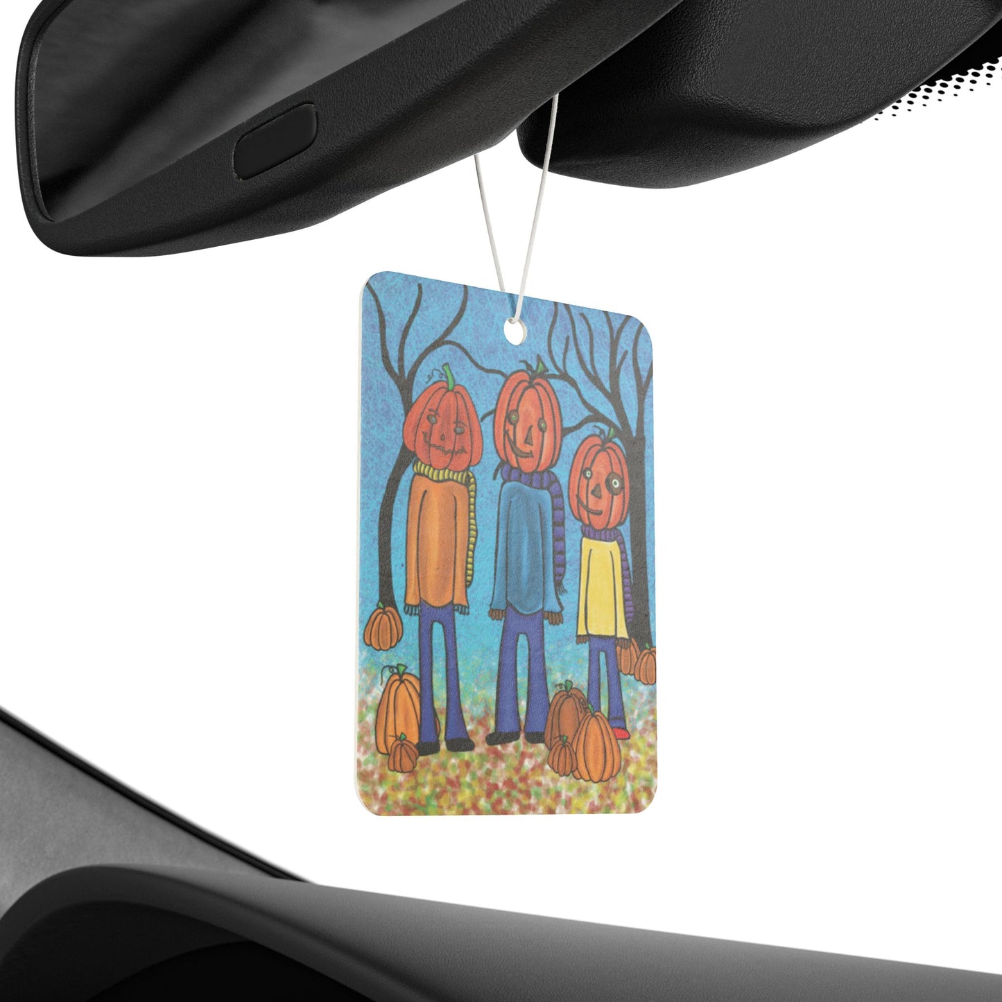 Pumpkin head trend Car Air Freshener