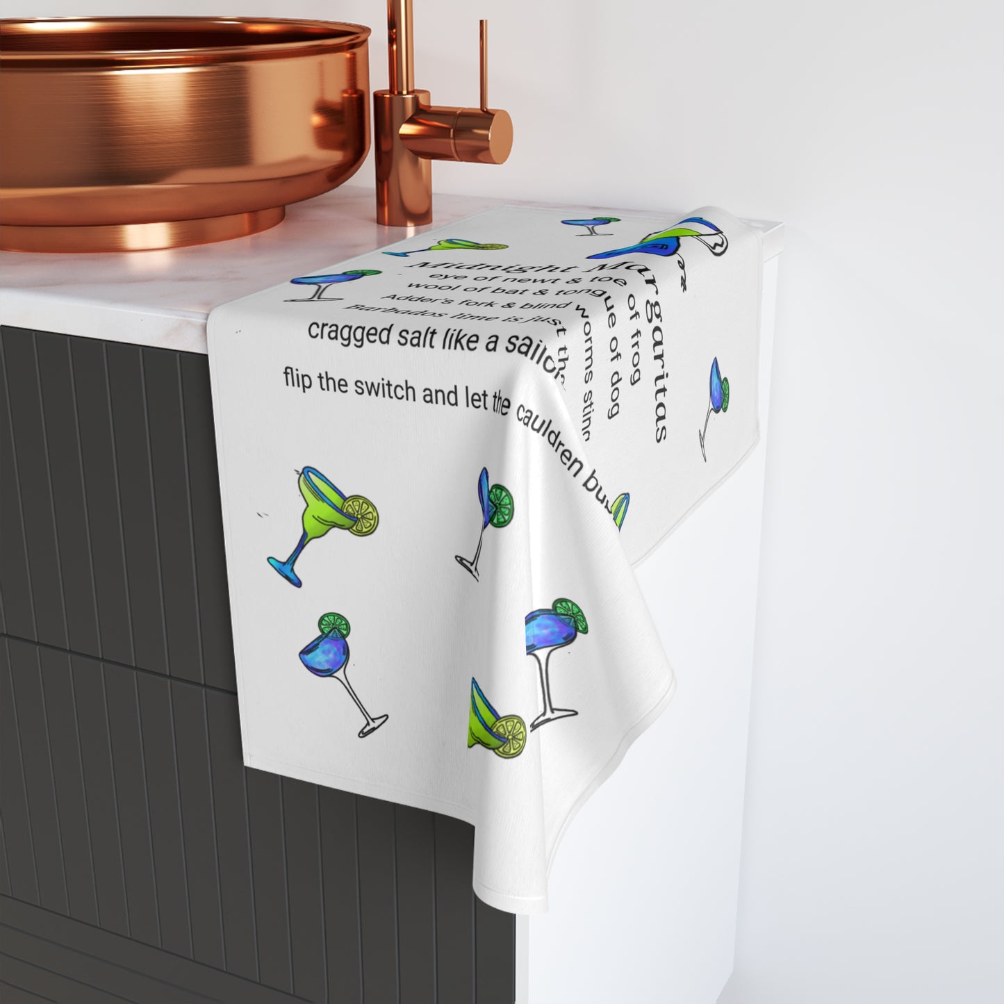Witchy Margaritas Hand Towel