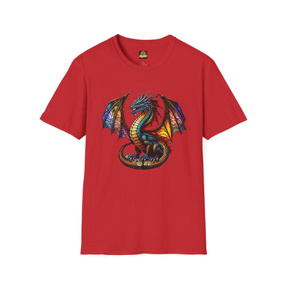 Rainbow Dragon Unisex Softstyle T-Shirt