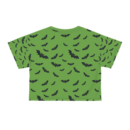 Bats in Flight Crop Tee