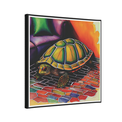Turtle Canvas Photo Tile