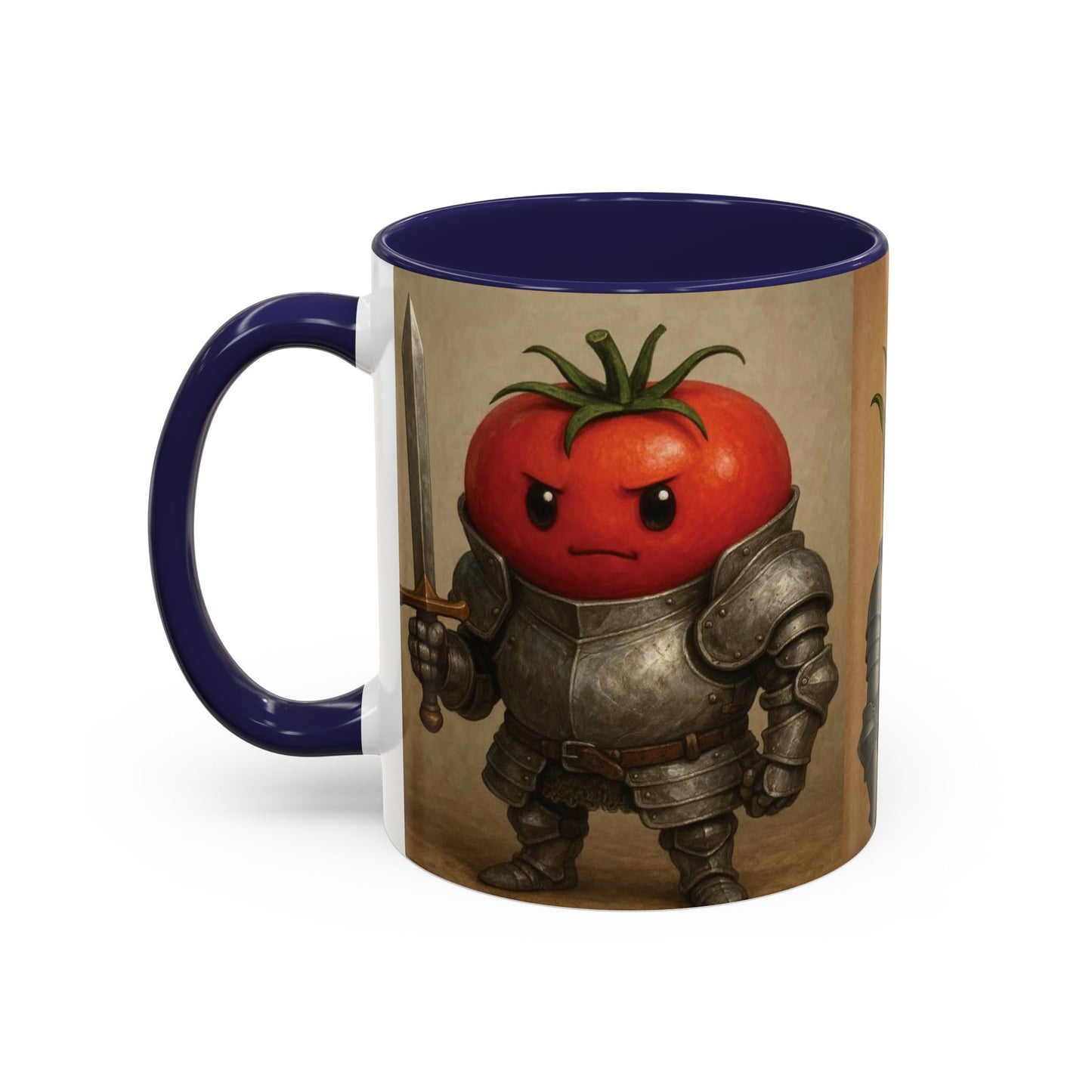 Fruit and Veggie Knights  Accent Coffee Mug (11, 15oz)
