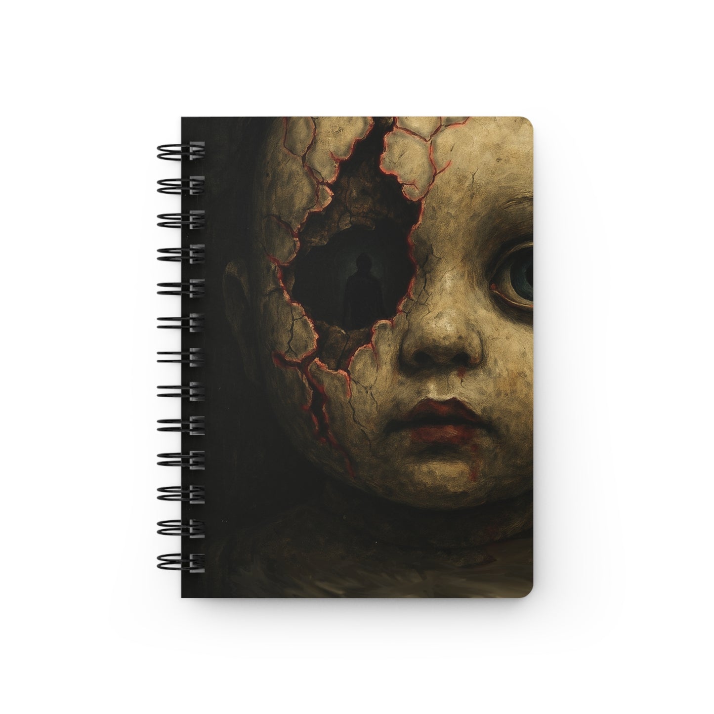 Creepy thoughts Spiral Bound Journal