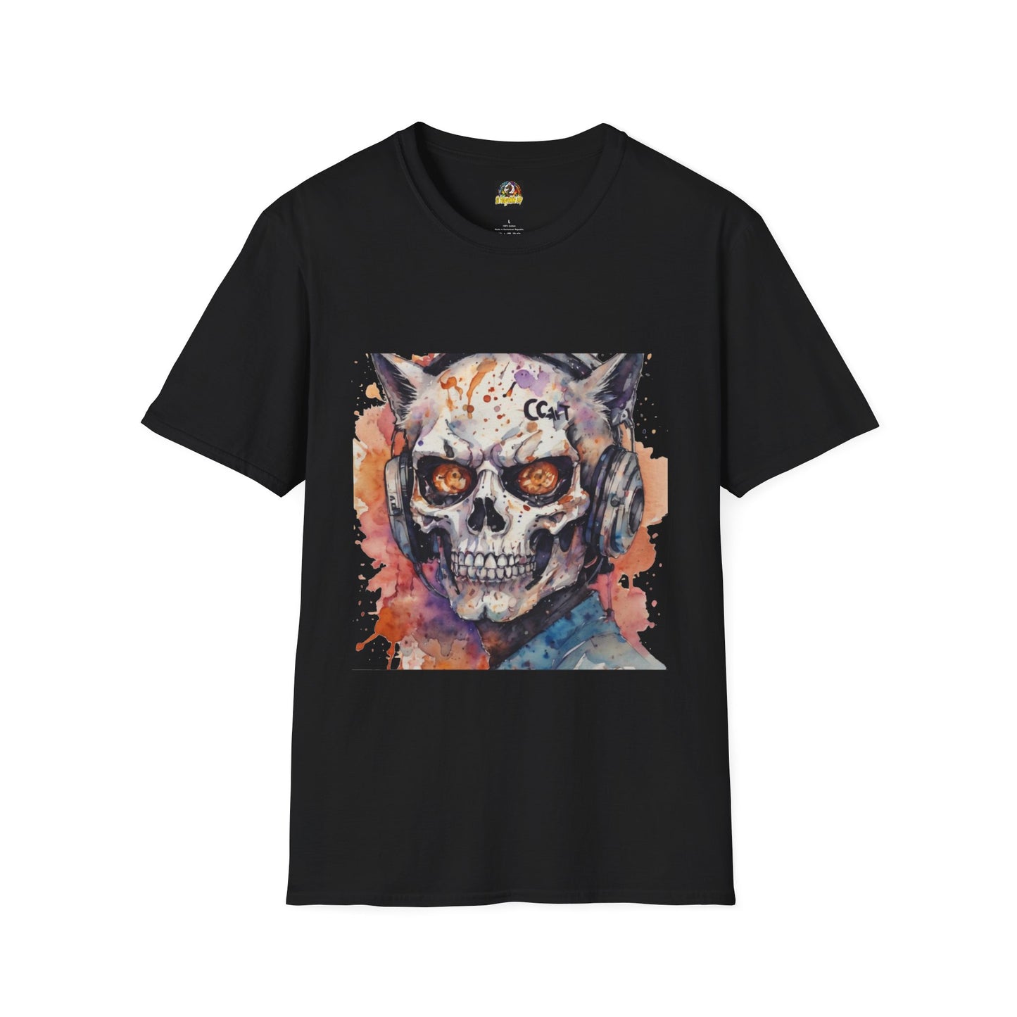 Radio Cat Unisex Softstyle T-Shirt