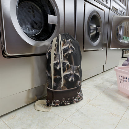 Racoon Laundry Bag