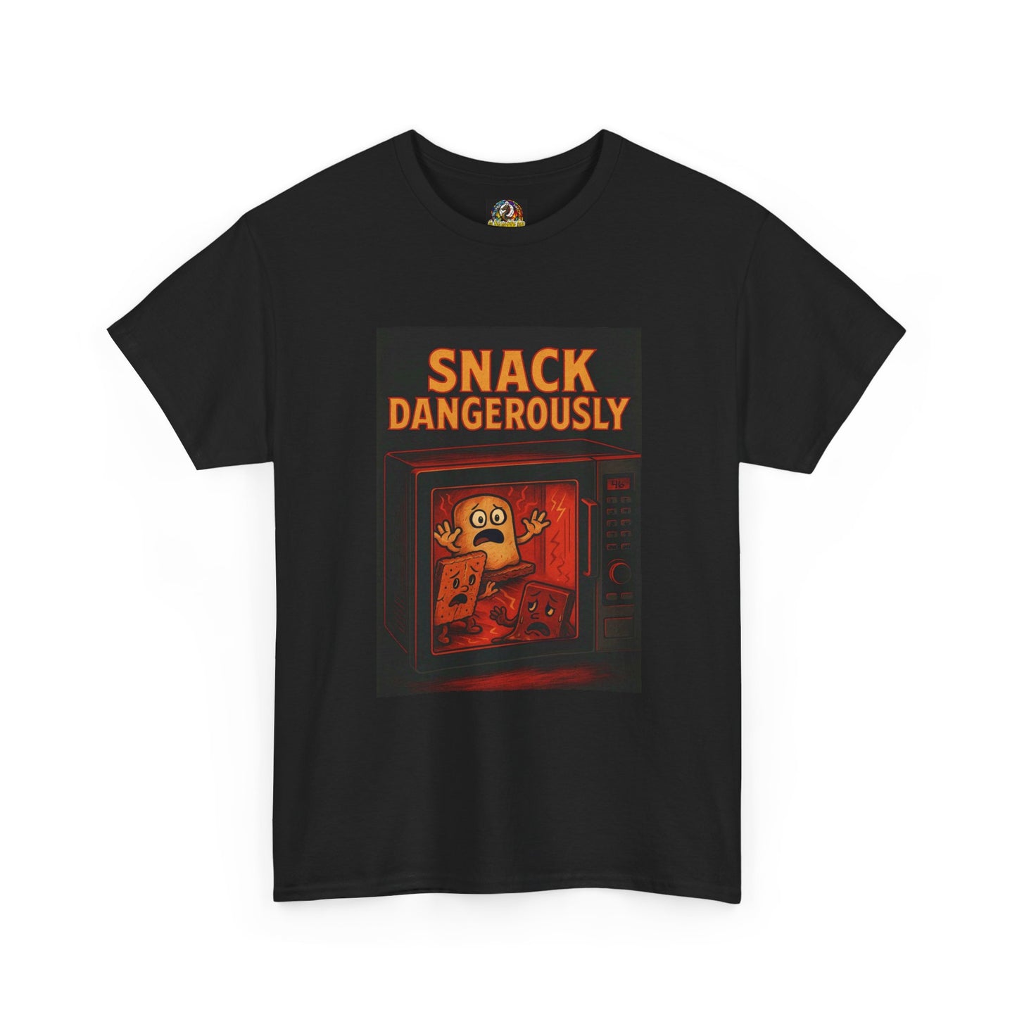 Snack Dangerously Unisex Heavy Cotton Tee