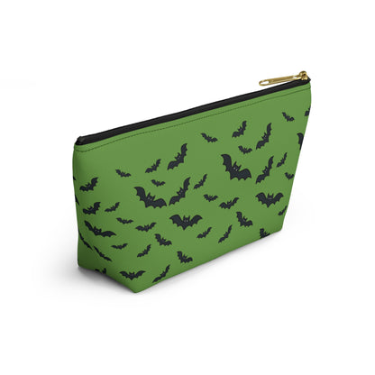 Bats in flight Accessory Pouch w T-bottom