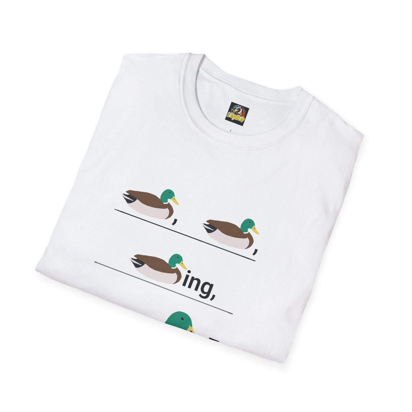 Ducking Duck Unisex Softstyle T-Shirt