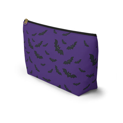 Bats all over Accessory Pouch w T-bottom