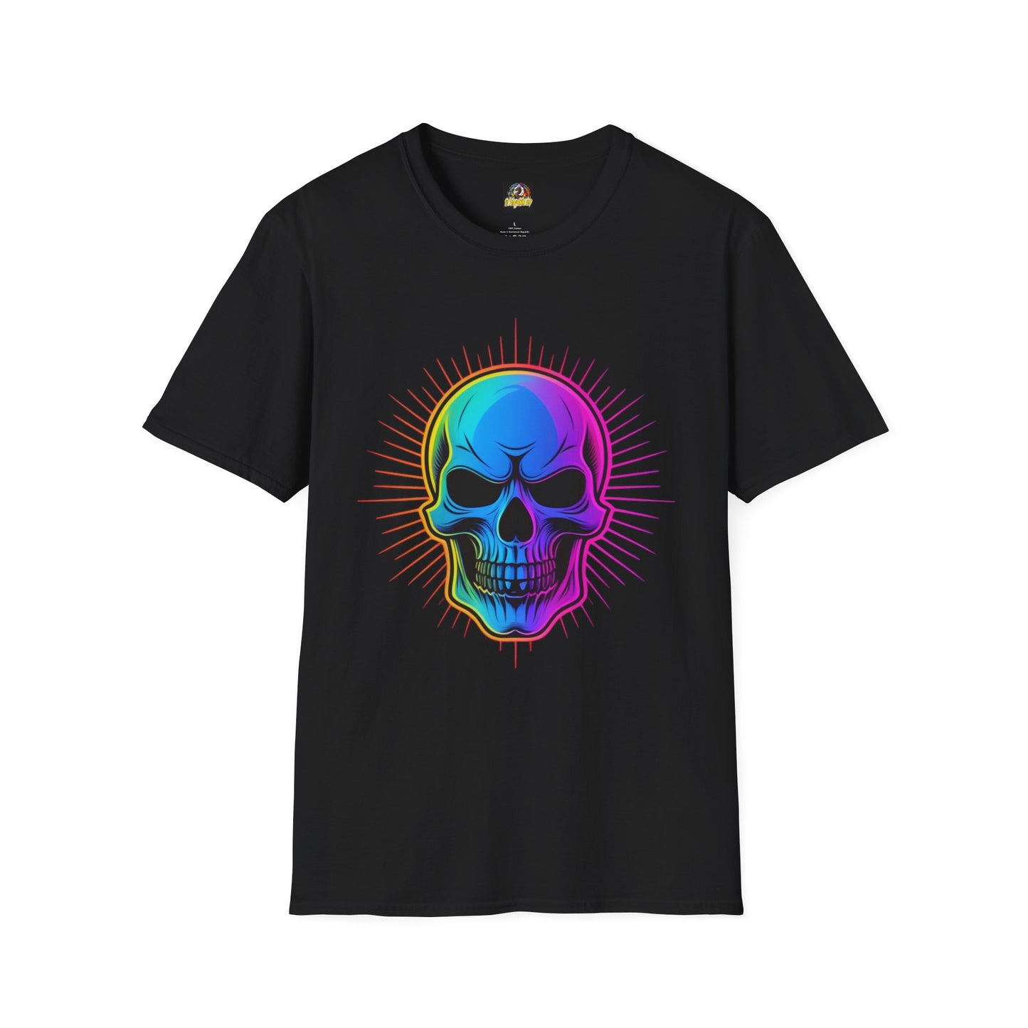 Neon Skull Unisex Softstyle T-Shirt