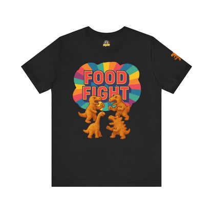 Food Fight Nugget style Unisex Jersey Short Sleeve Tee