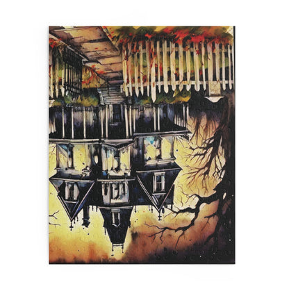 Haunted house puzzle (120, 252, 500-Piece)