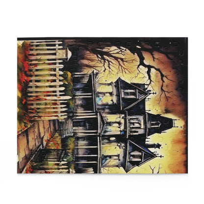 Haunted house puzzle (120, 252, 500-Piece)
