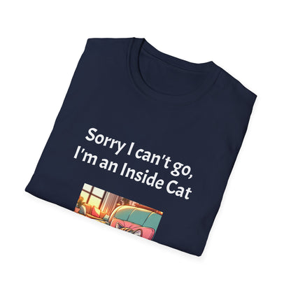Inside Cat Unisex Softstyle T-Shirt