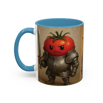 Fruit and Veggie Knights  Accent Coffee Mug (11, 15oz)