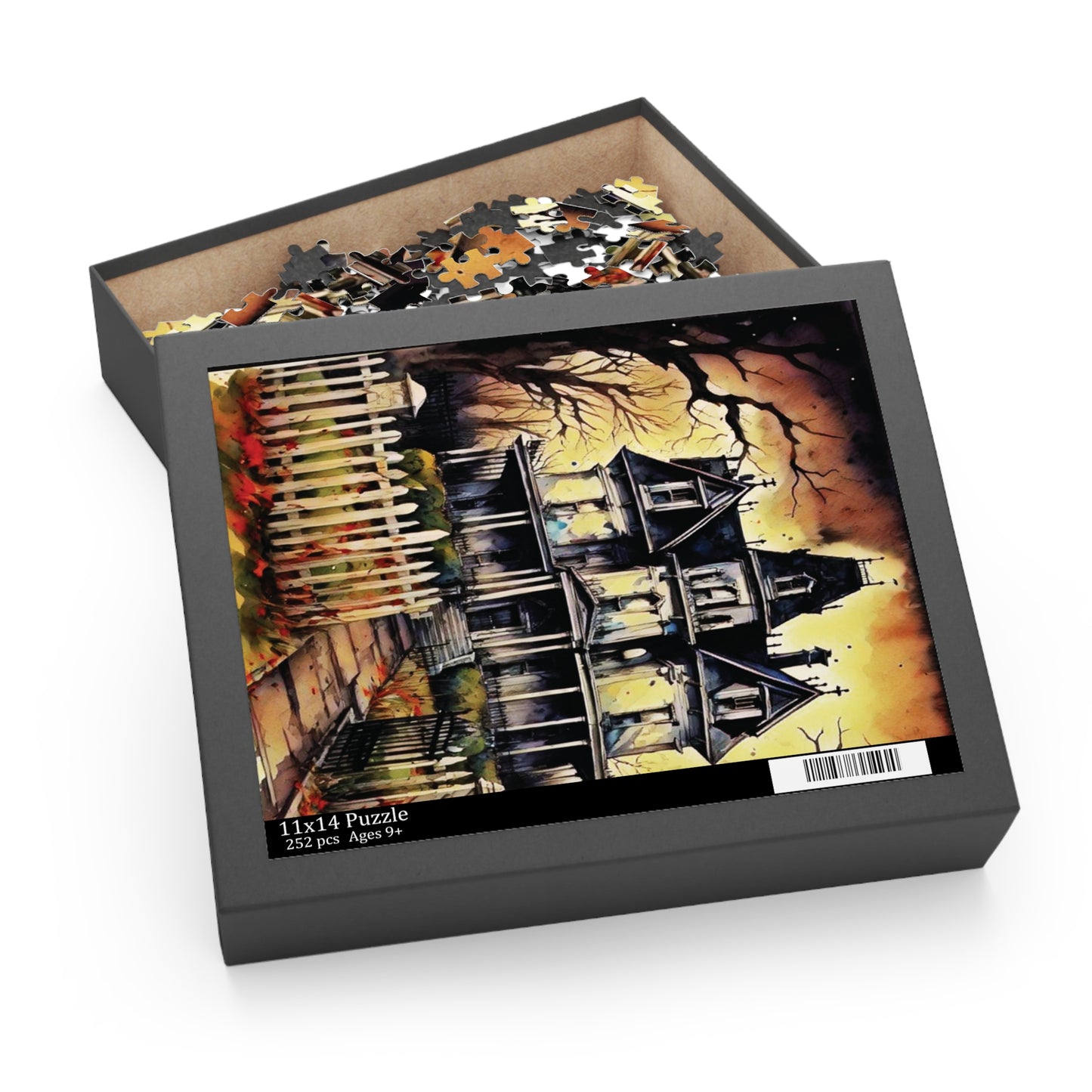 Haunted house puzzle (120, 252, 500-Piece)