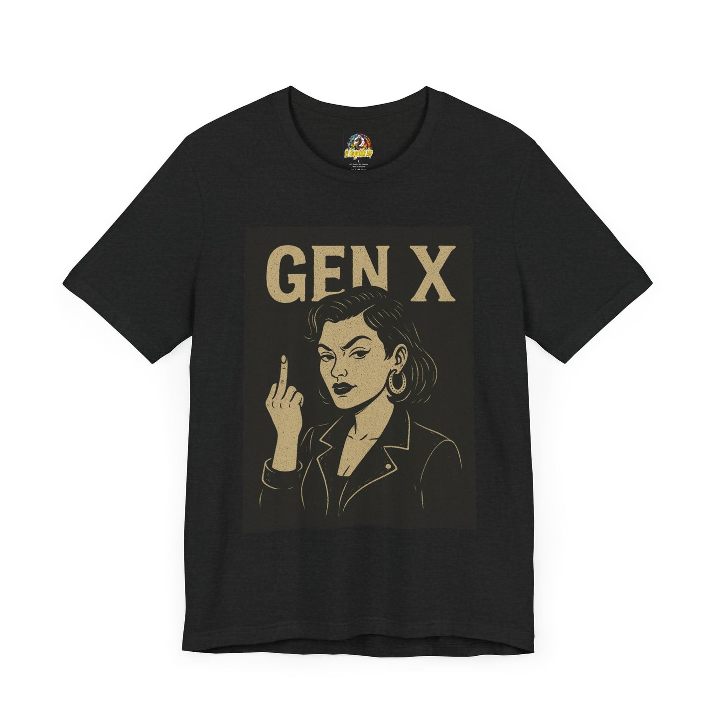 Gen X Giving the Finger Unisex Jersey Short Sleeve Tee