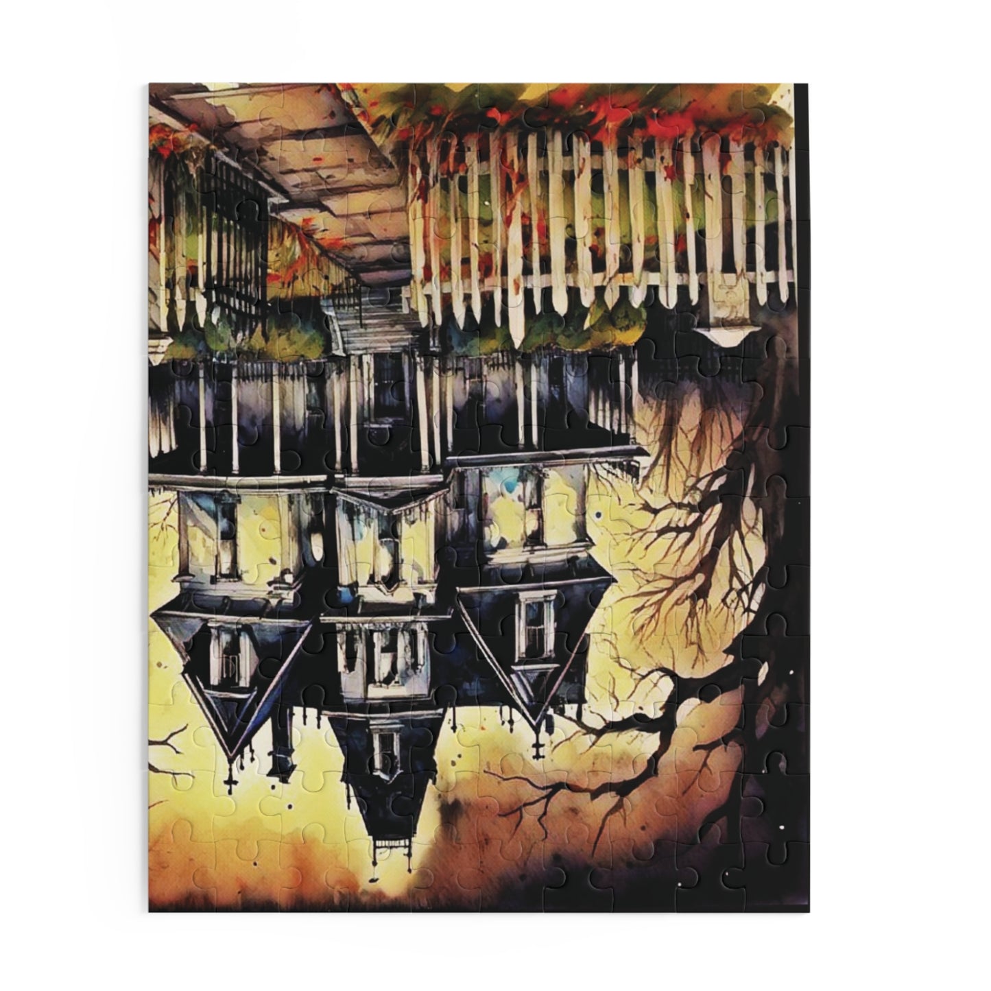 Haunted house puzzle (120, 252, 500-Piece)