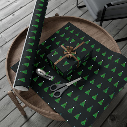 Christmas Tree Gift Wrap Papers