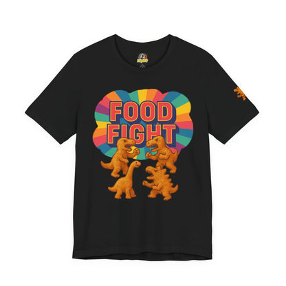 Food Fight Nugget style Unisex Jersey Short Sleeve Tee