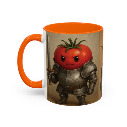 Fruit and Veggie Knights  Accent Coffee Mug (11, 15oz)